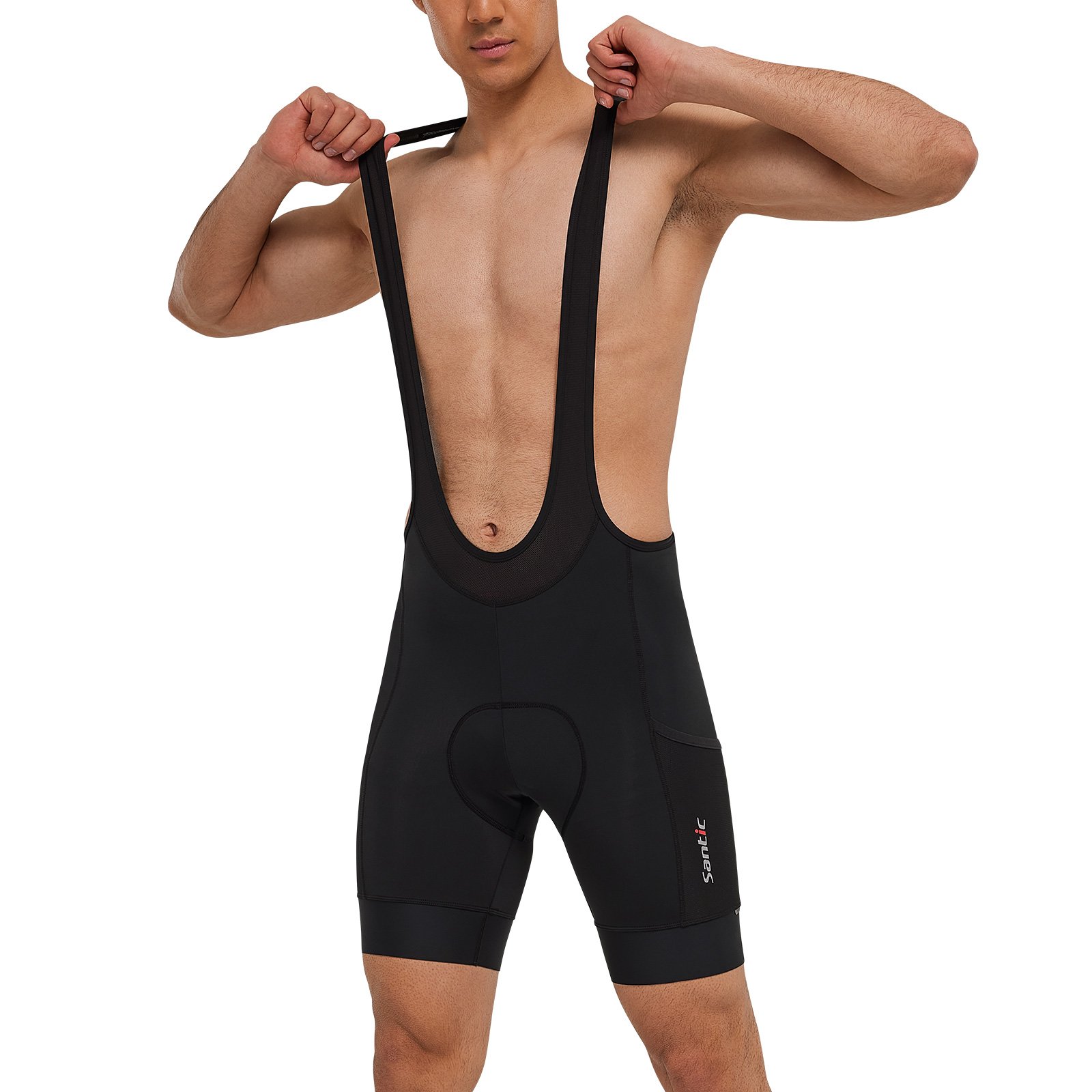 Race Bib - Santic hommes cyclisme cuissard 4D coussin
