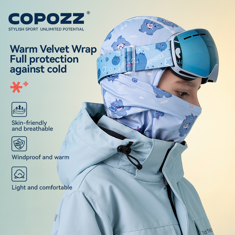 Running Gear Kids - COPOZZ-Écharpe de sport pour enfants, masque