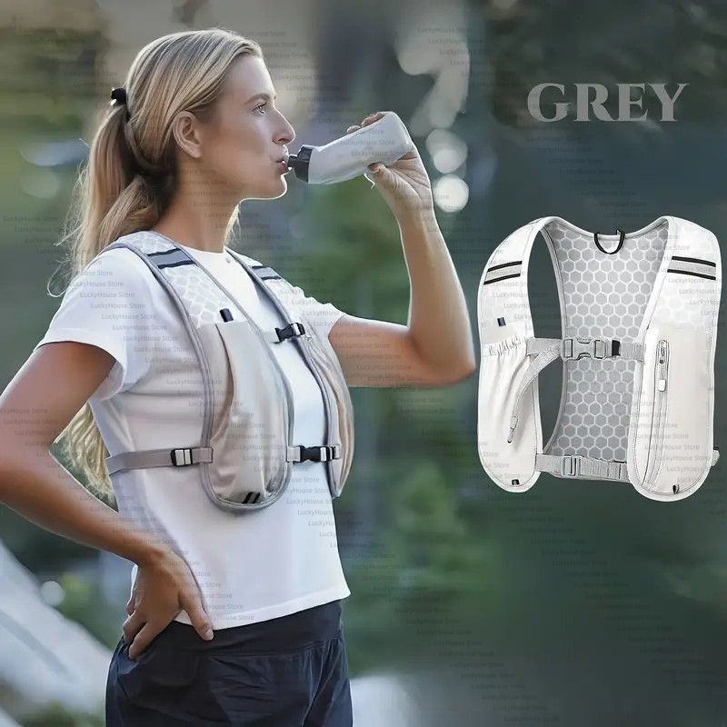 Hydration Vest - Gilet d'hydratation léger, sac à dos