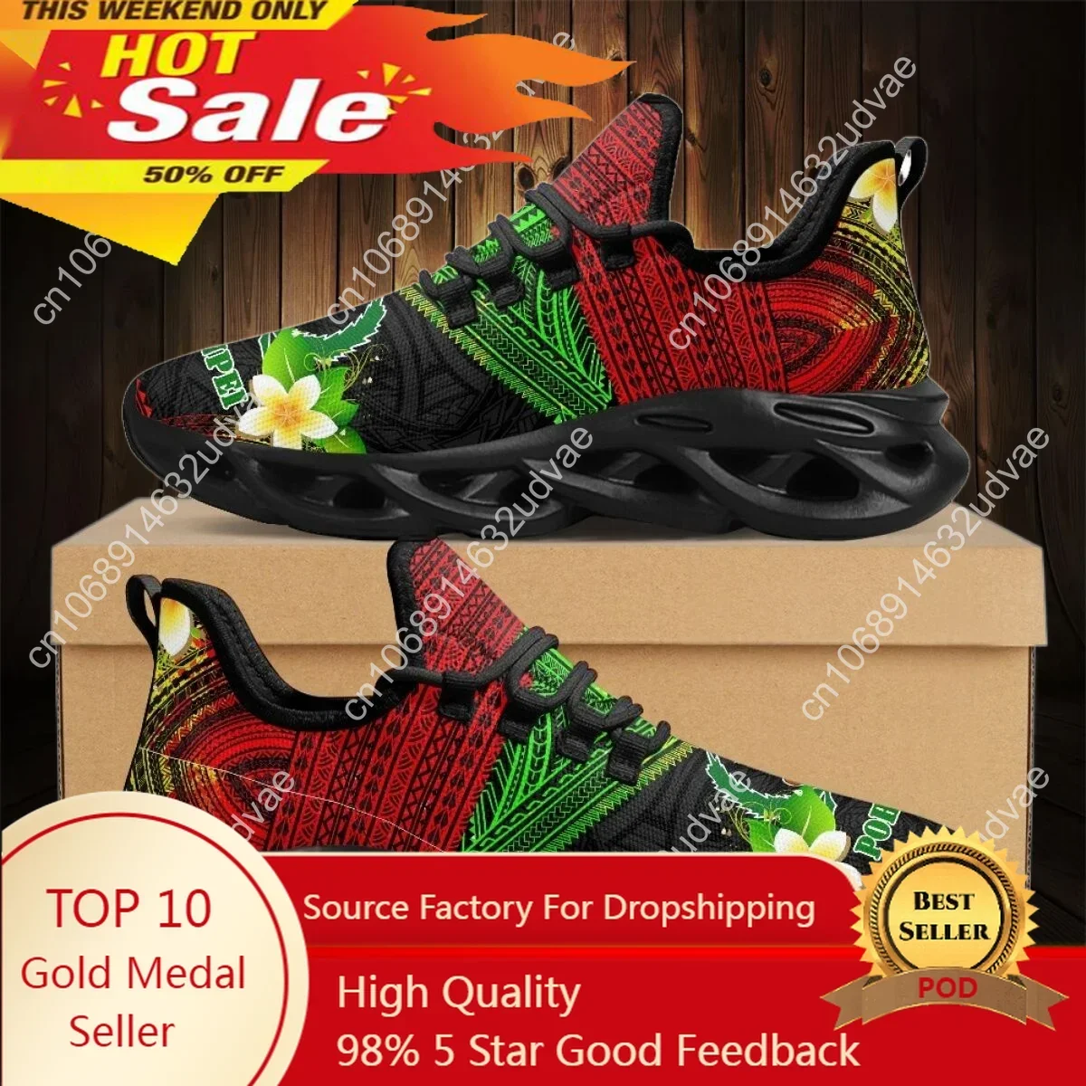 Running Shoes Women - Chaussures en maille respirantes pour femmes,