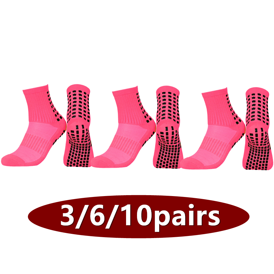 Sports Socks - 3/6/10 paires de chaussettes antidérapantes pour