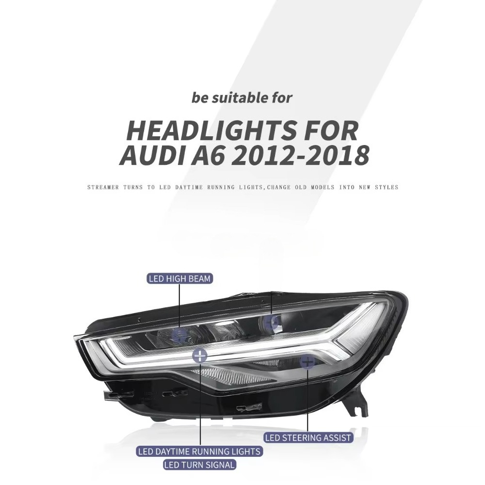 Running Headlamp - Phares LED améliorés pour Audi A6