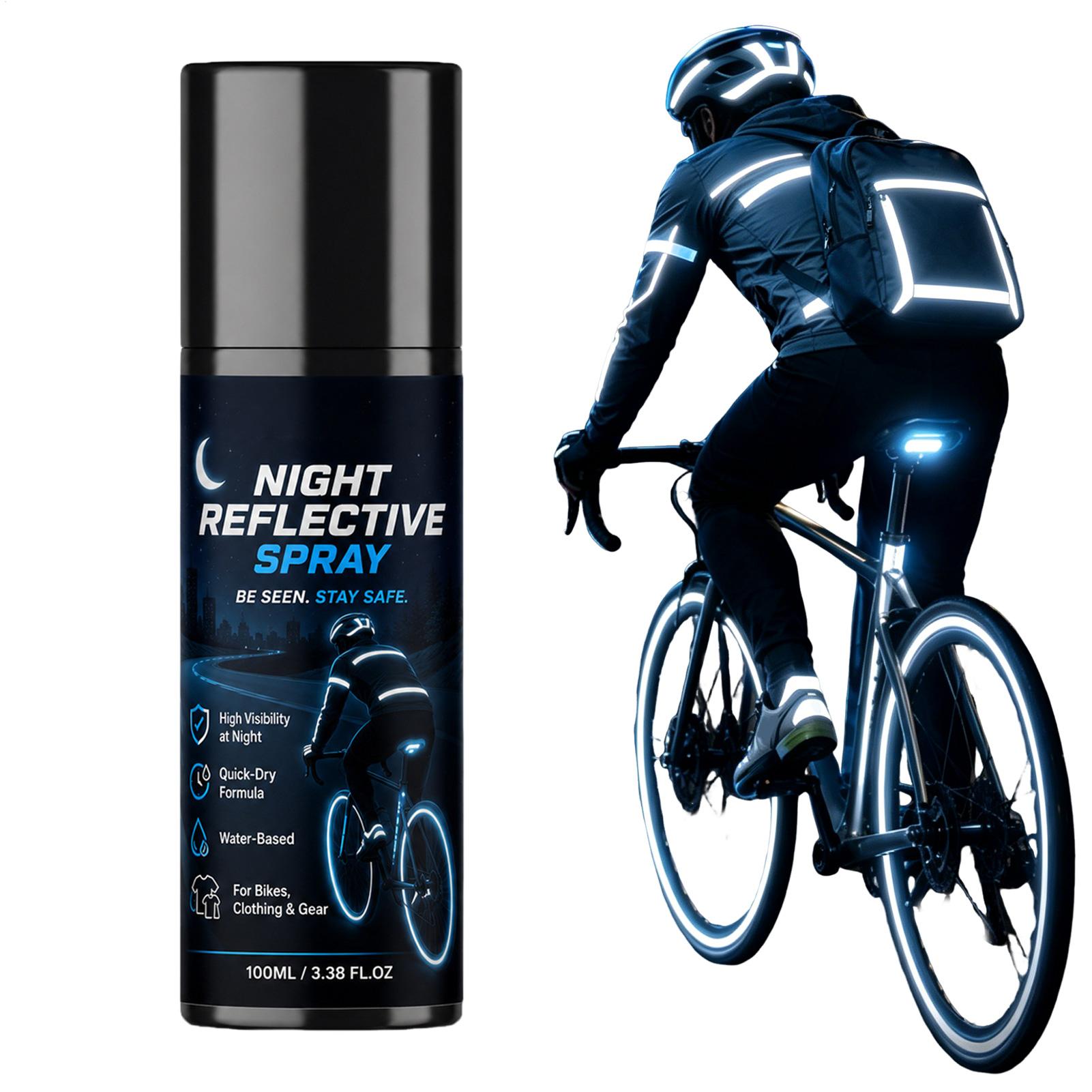 Spray réfléchissant de nuit 10 - Running Visibility Gear avis et prix