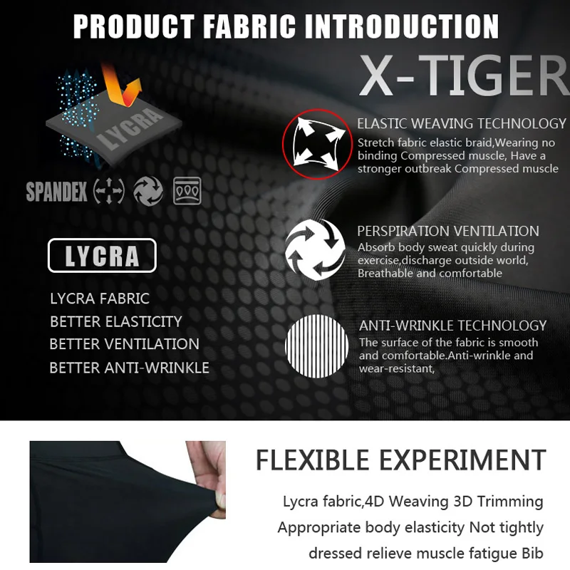 X-Tiger-Pantalon de cyclisme e - Race Bib avis et prix