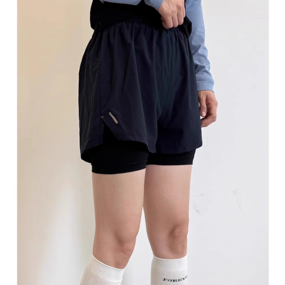 Shorts de fitness 2 en 1 pour  - Running Gear Junior avis et prix